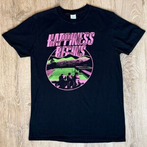 Jonas Brothers Happiness Begins 2019 Tour T-Shirt Black Medium Neon Colors